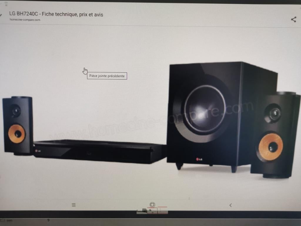 Home cinéma LG