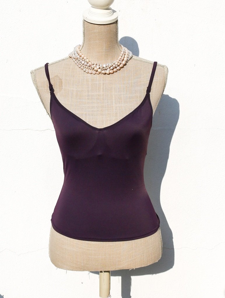 Paarse top met geïntegreerde 90B „ondersteuning”, Kleding | Dames, Topjes, Ophalen of Verzenden, Zo goed als nieuw, Maat 38/40 (M)