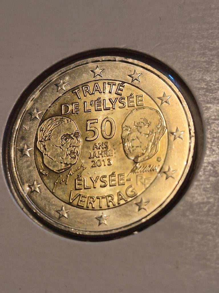 Herdenkingsmunt 2€ Frankrijk 2013 komt uit blister, Ophalen, Frankrijk, 2 euro, Losse munt
