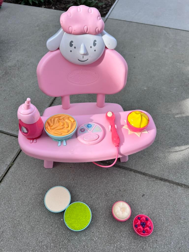 Baby annabell lunchtafel, Enlèvement, Comme neuf