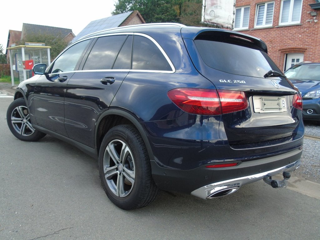 Mercedes GLC 250 4Matic*05/2016*Full-Option*1e Eigen*EURO 6b, Auto's, Automaat, Dealer onderhouden, 4 cilinders, Blauw