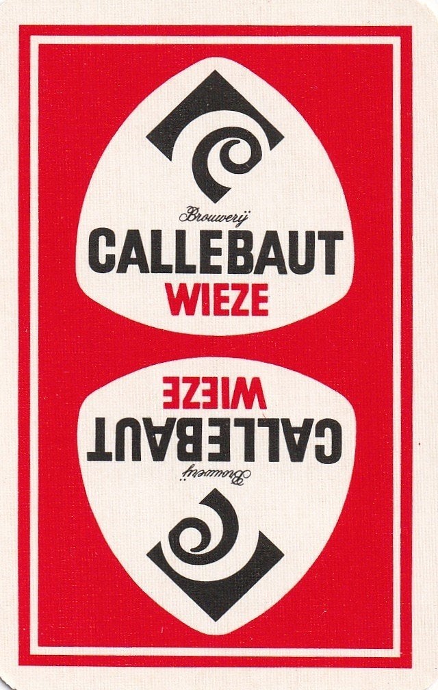 B 5 / S K CALLEBAUT WIEZE, Ophalen of Verzenden, Nieuw, Speelkaart(en)