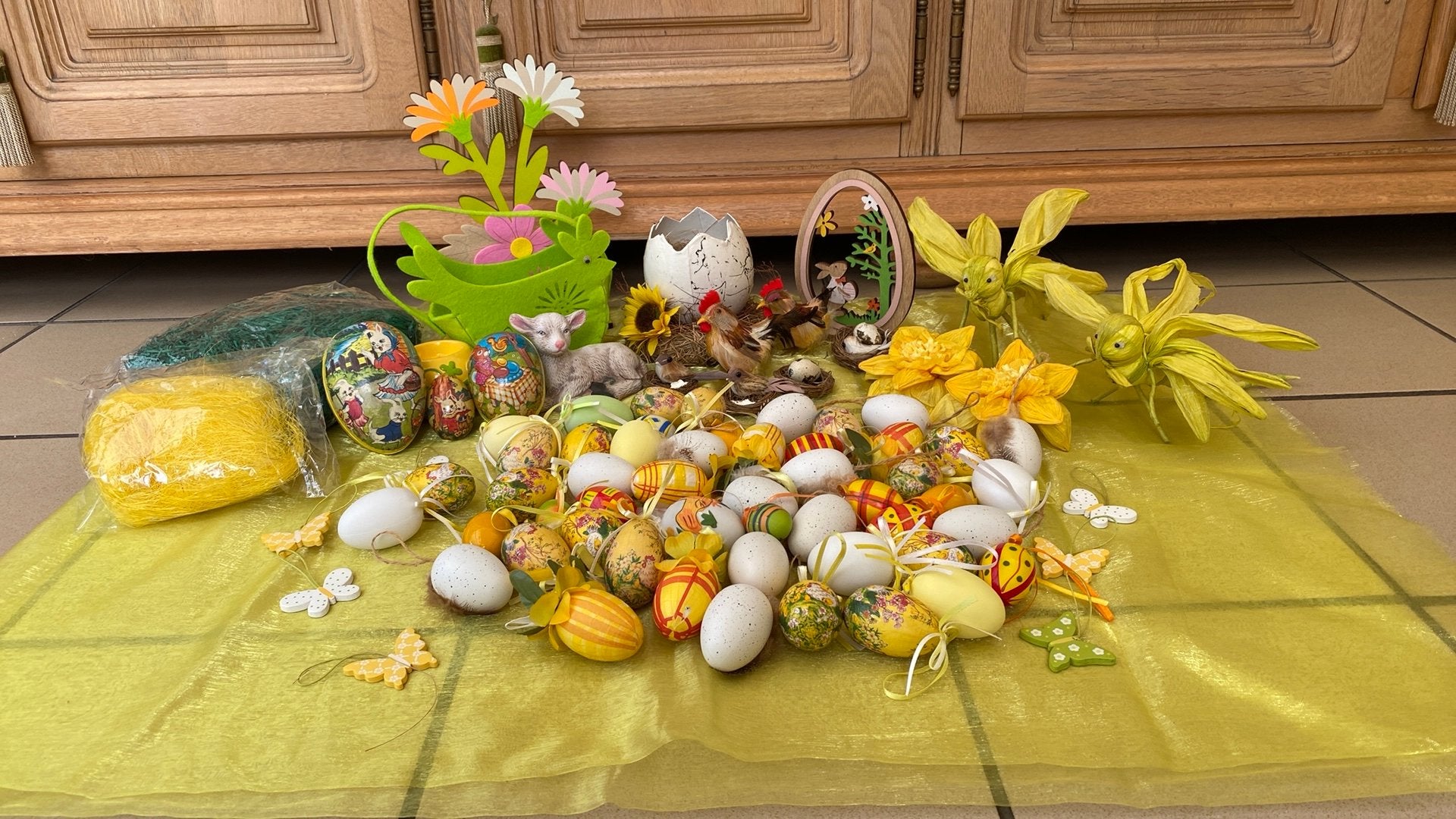 Een lot van paas decoratie 8€, Diversen, Ophalen, Gebruikt