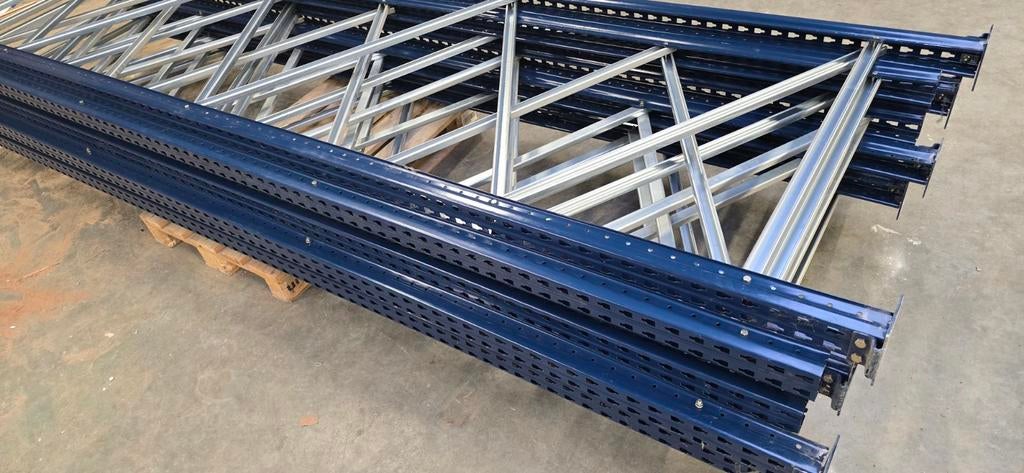 Pallet / platen stelling Mecalux afm. L=3460 D=1100 H=4000mm, Ophalen