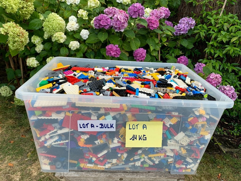 LEGO: SUPERLOT BULK LOT A - 14 KG, Enlèvement ou Envoi, Utilisé, Briques en vrac, Lego