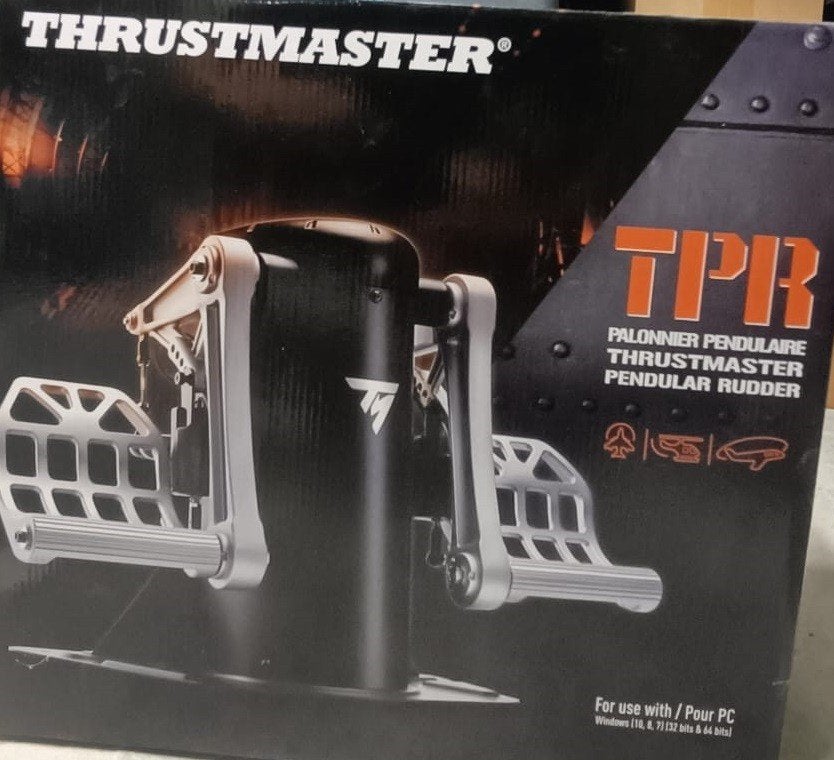 Palonnier Pendular Rudder Thrustmaster, Informatique & Logiciels, Joysticks, Comme neuf, Enlèvement
