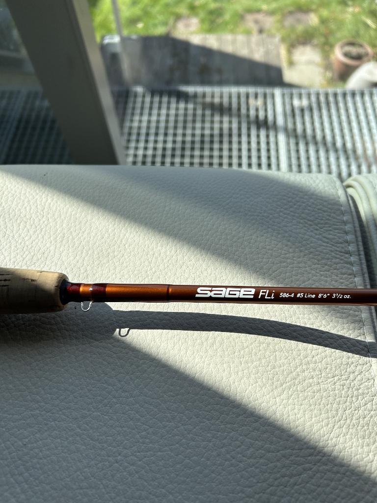 Sage Model FLI 586-4 Line 5 Length 8’6”, Ophalen