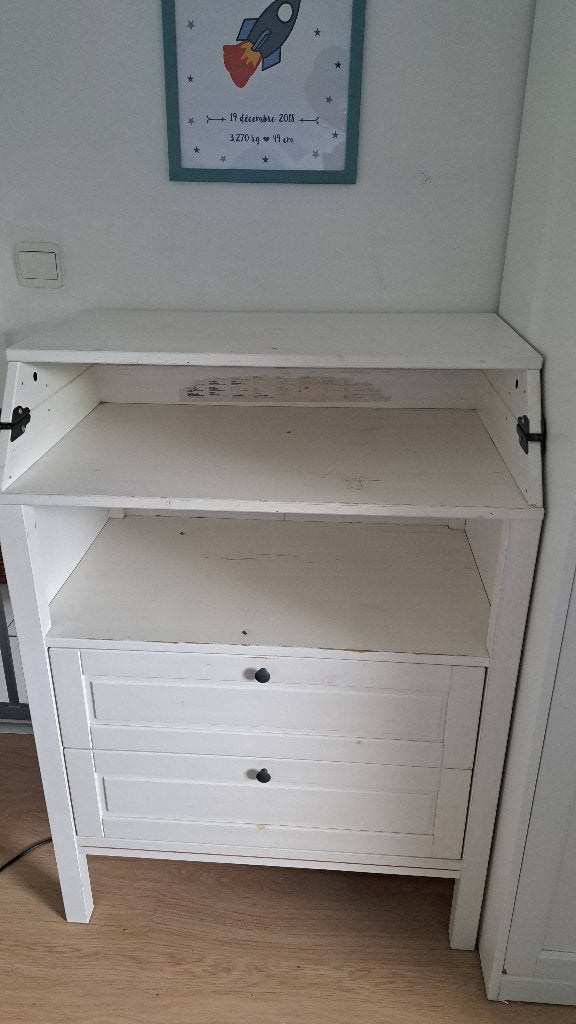 Commode, Ophalen, Gebruikt, Voetruimte, 90 tot 105 cm