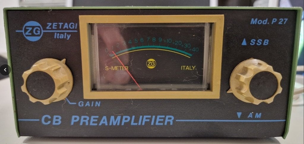 CB Zender preamp, Télécoms, Enlèvement ou Envoi, Utilisé, Émetteur