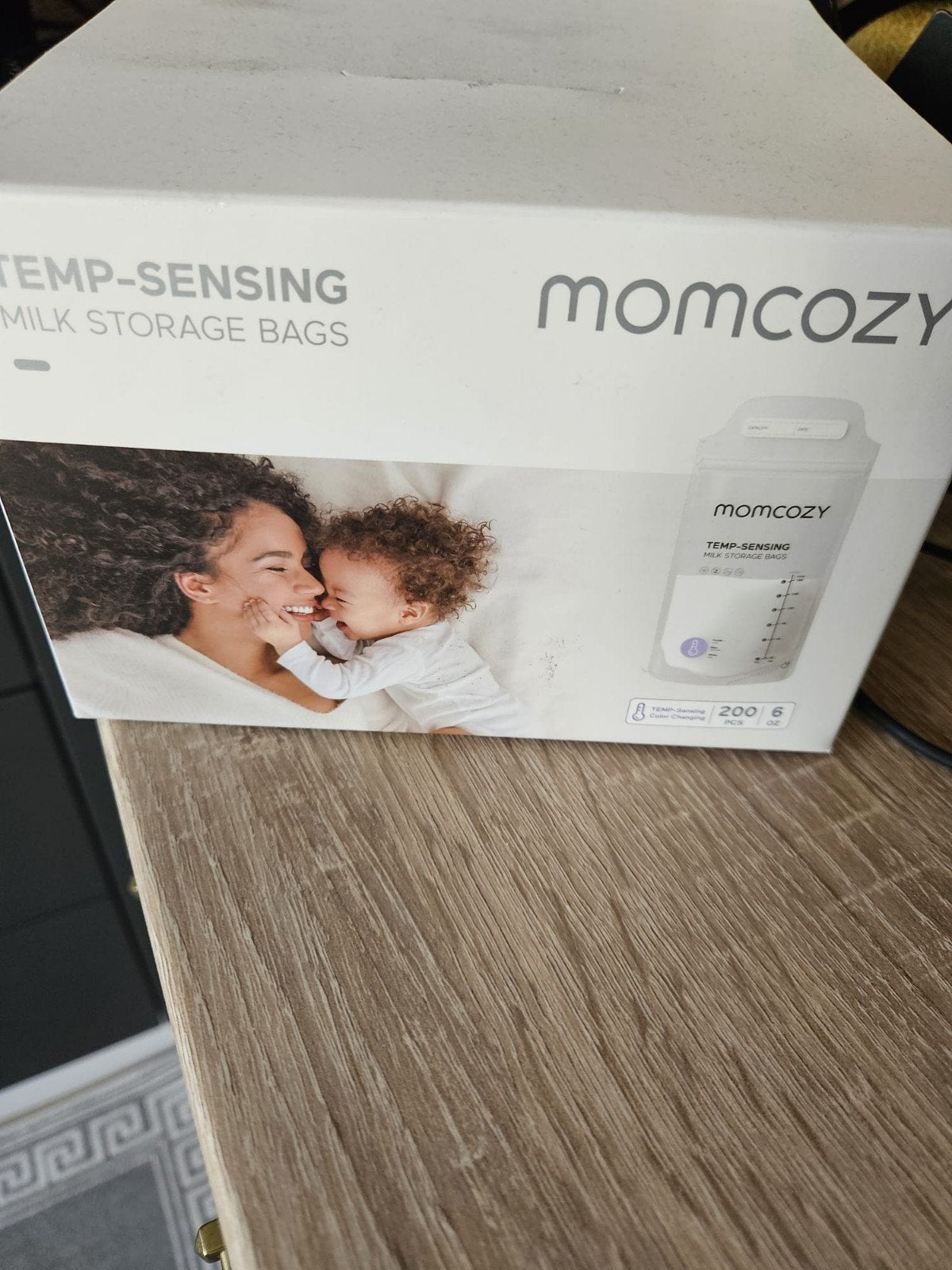 Momcosy tire lait + 150 sachets, Enlèvement, Comme neuf