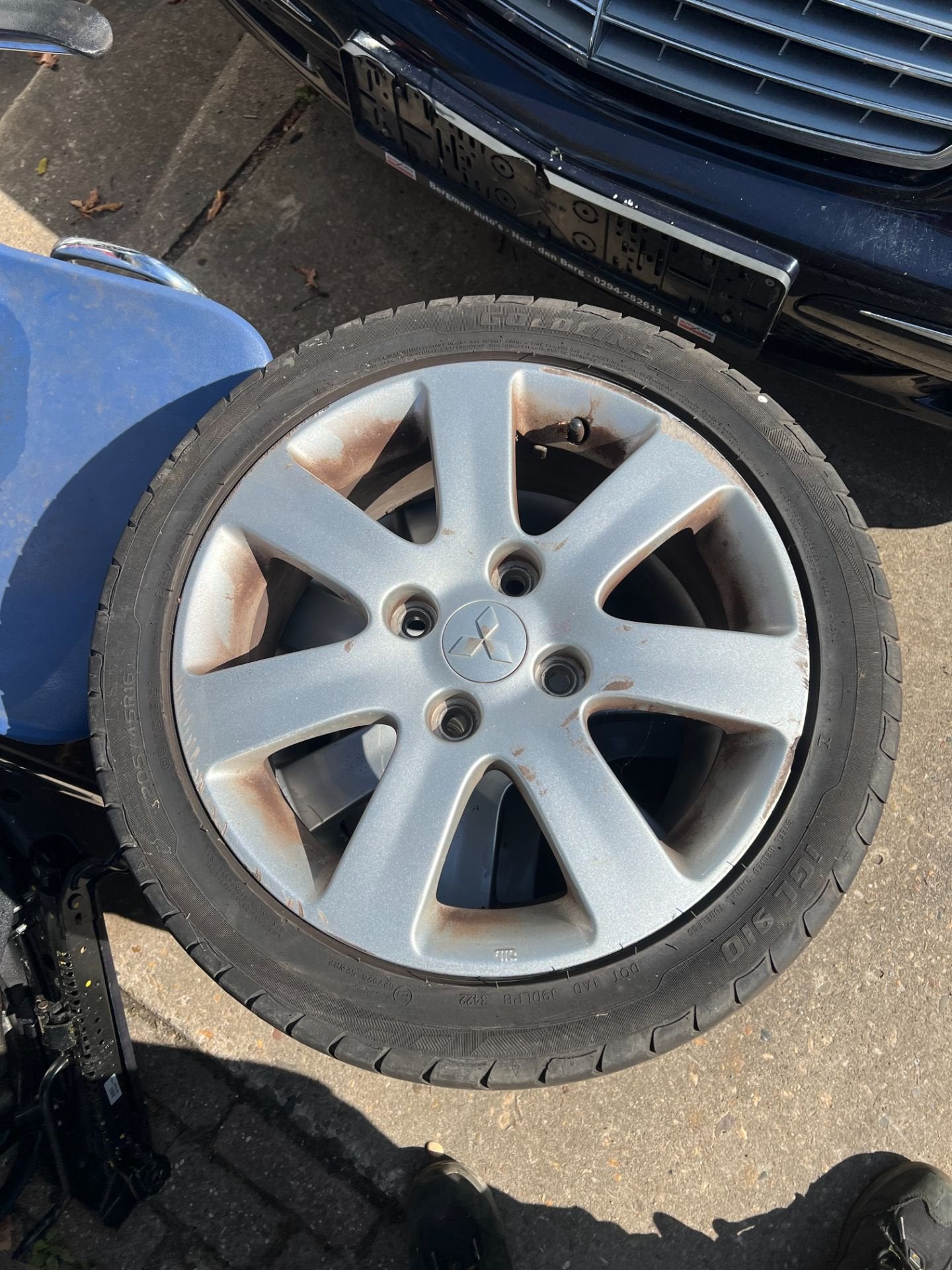 Jantes MITSUBISHI COLT 4x114,3 67,1 16 pouces, Info@mitsubishi-motors.com, Mitsubishi Motors Corporation, Pneu(s), Utilisé