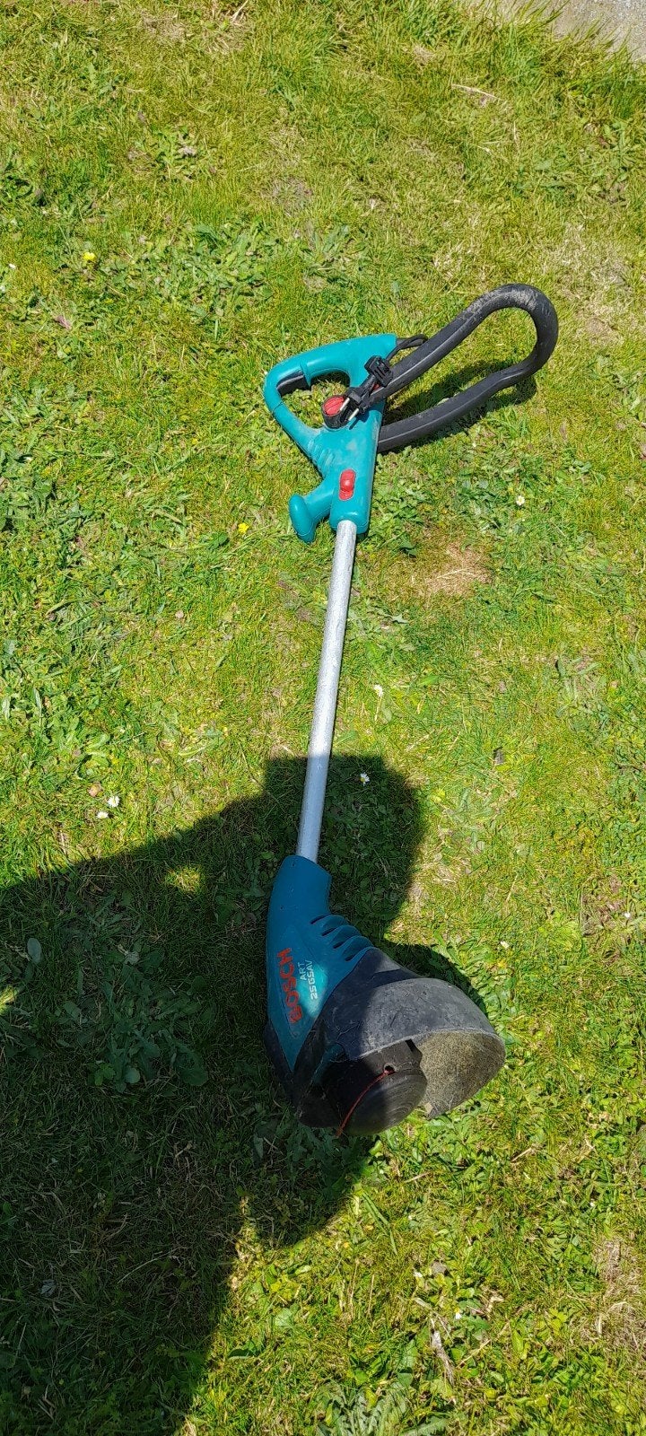 Grastrimmer bosch, Ophalen