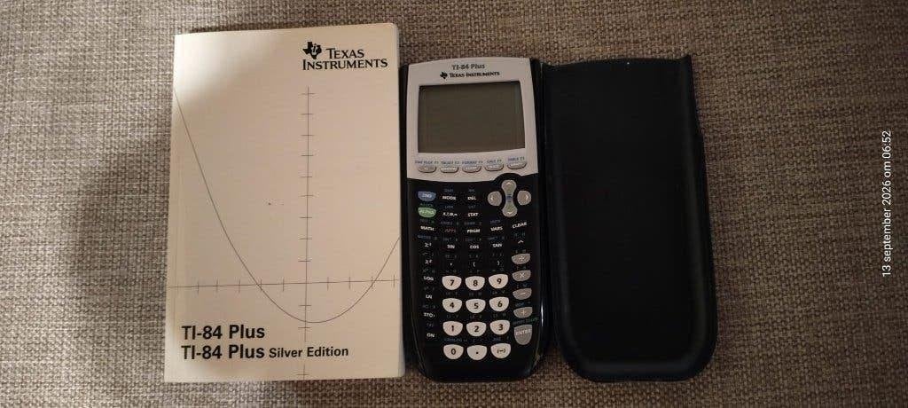 Grafische rekenmachine TEXAS INSTRUMENTS TI84-Plus., Enlèvement, Calculatrices graphique