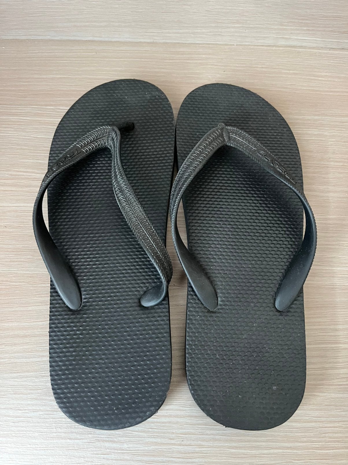 Zwarte teenslippers Tribord - maat 40/41, Enlèvement ou Envoi, Noir, Chaussons