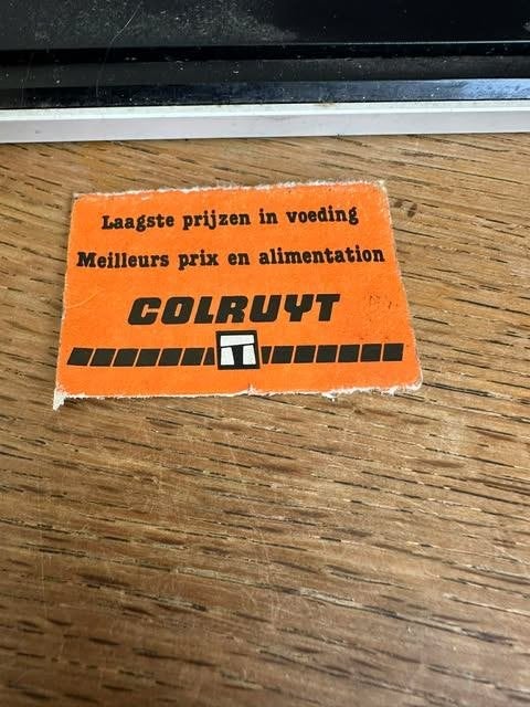 étiquette de boîte d'allumettes Colruyt, Collections, Articles de fumeurs, Briquets & Boîtes d'allumettes, Boîtes ou marques d'allumettes