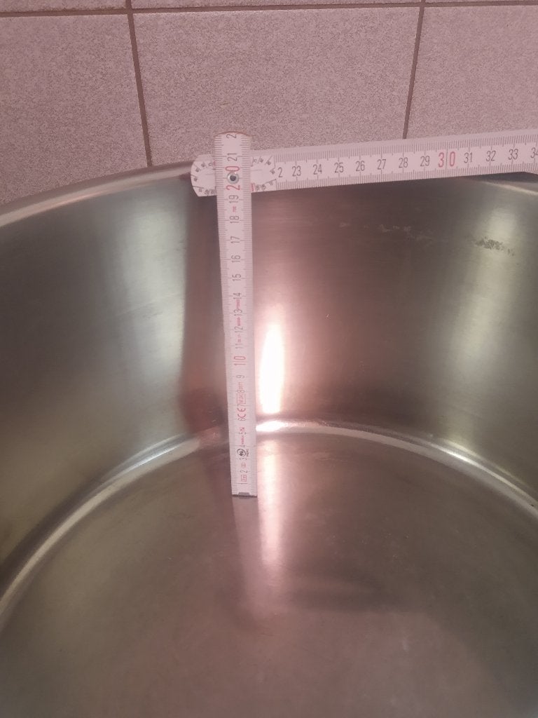 Kookpotten, Huis en Inrichting, Ophalen, Inox, Met deksel, Zo goed als nieuw