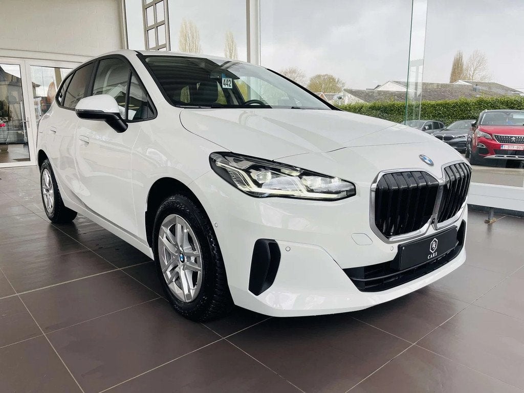 BMW 2 Serie 218 iA * GARANTIE + LED + GPS + CUIR + LUXURY *, Euro 6, 5 places, Automatique, Blanc