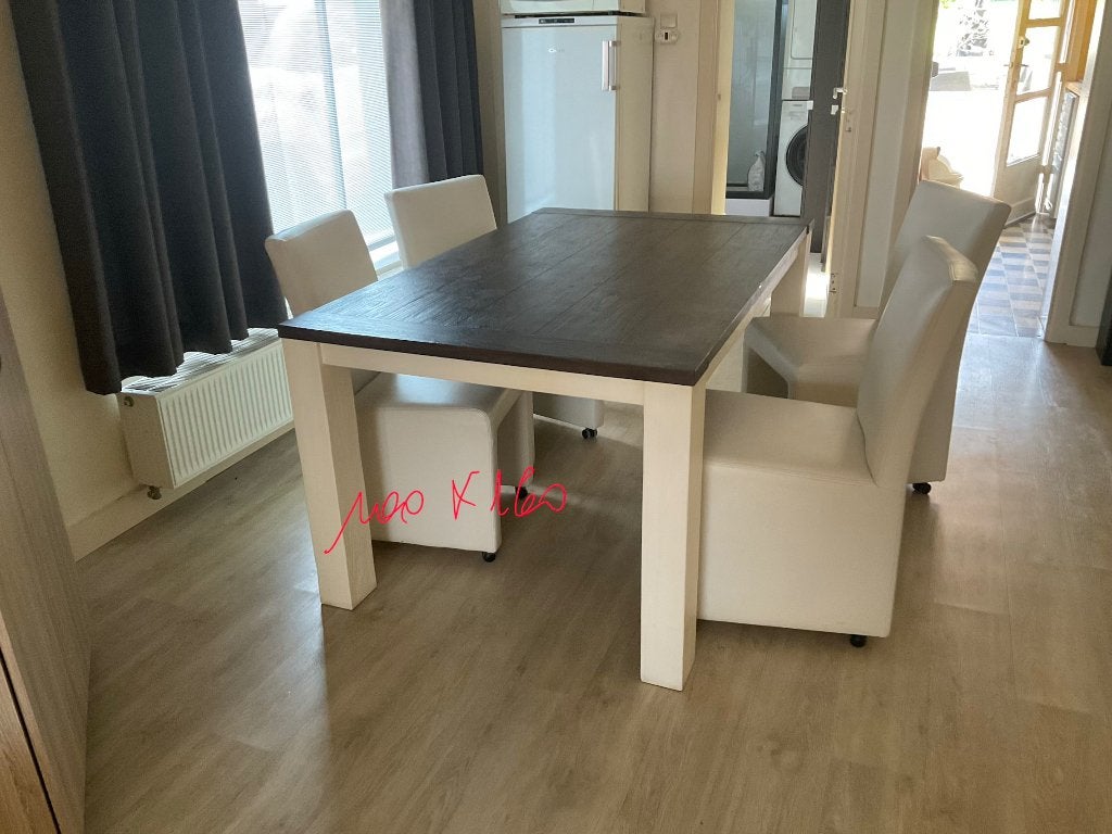 Table à manger et chaises plus vaisselier et buffet, Cinq personnes ou plus, Enlèvement, Utilisé, Rectangulaire