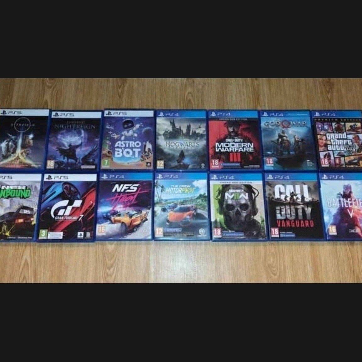PS4 & PS5 games, Enlèvement