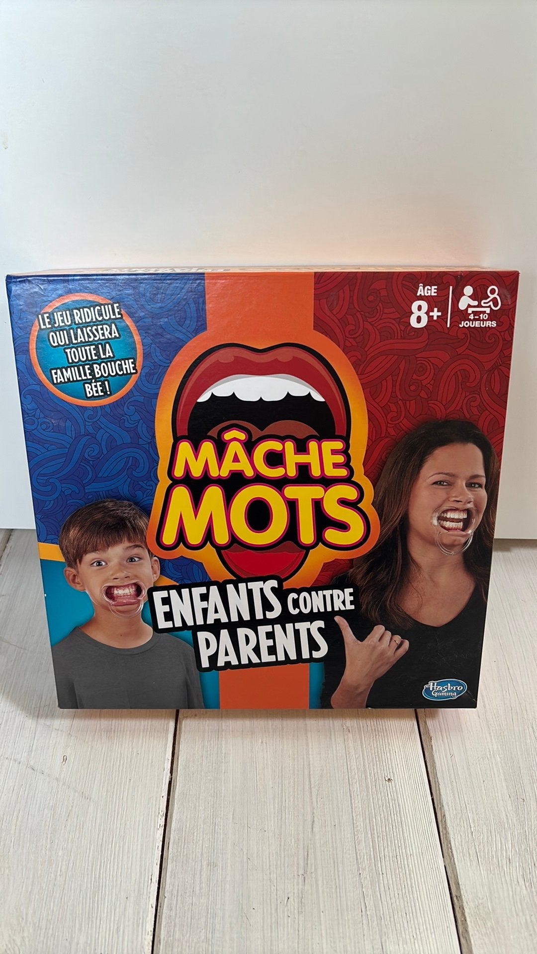 Hasbro Gaming Mach mots enfants contre parents, Enlèvement, Comme neuf