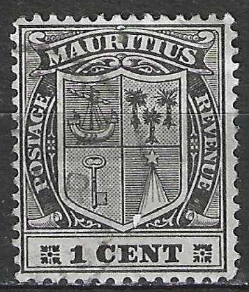 Maurice 1900/1902 - Yvert 99 - Armoiries - 2 c. (ST), Timbres & Monnaies, Timbres | Afrique, Affranchi, Envoi
