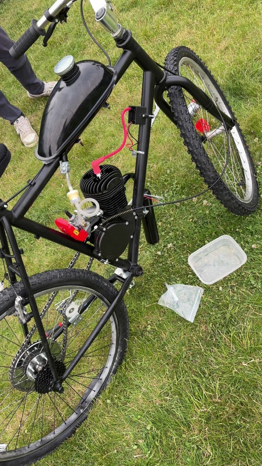 Velo  moteur 100cc, Ophalen, Zo goed als nieuw, Vering