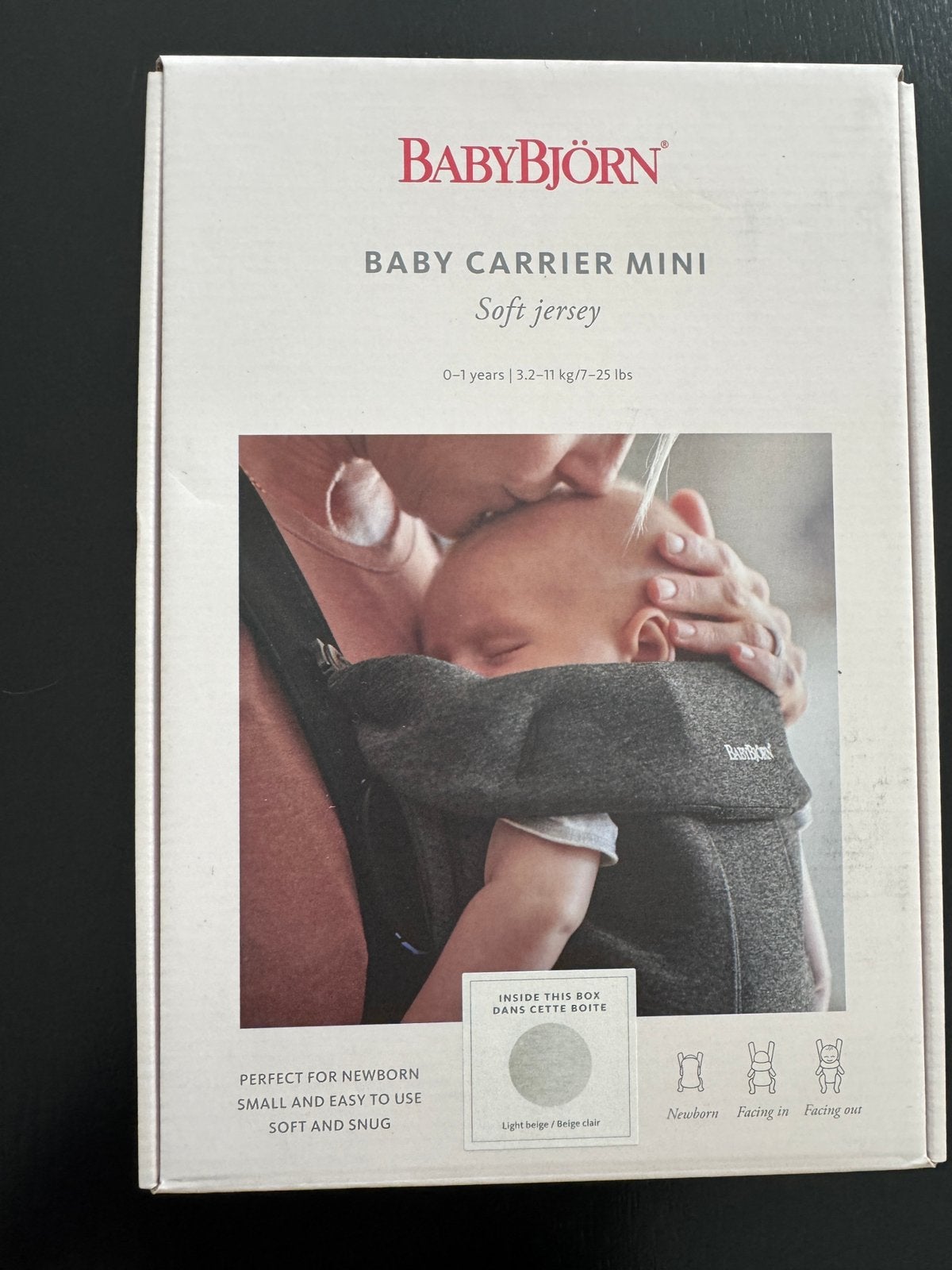 Babybjörn Baby Carrier Mini, Kinderen en Baby's, Ophalen of Verzenden, Zo goed als nieuw