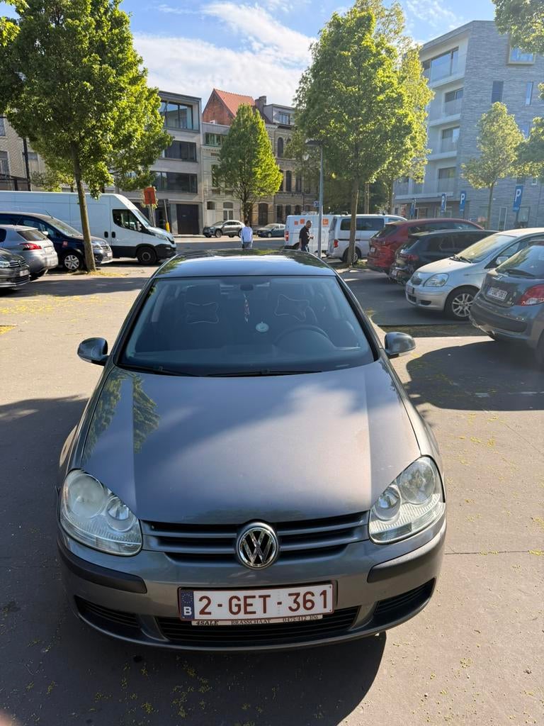 Golf 5 1.4 2005, Auto's, Volkswagen, Achterwielaandrijving, Zwart, Bedrijf, Berline