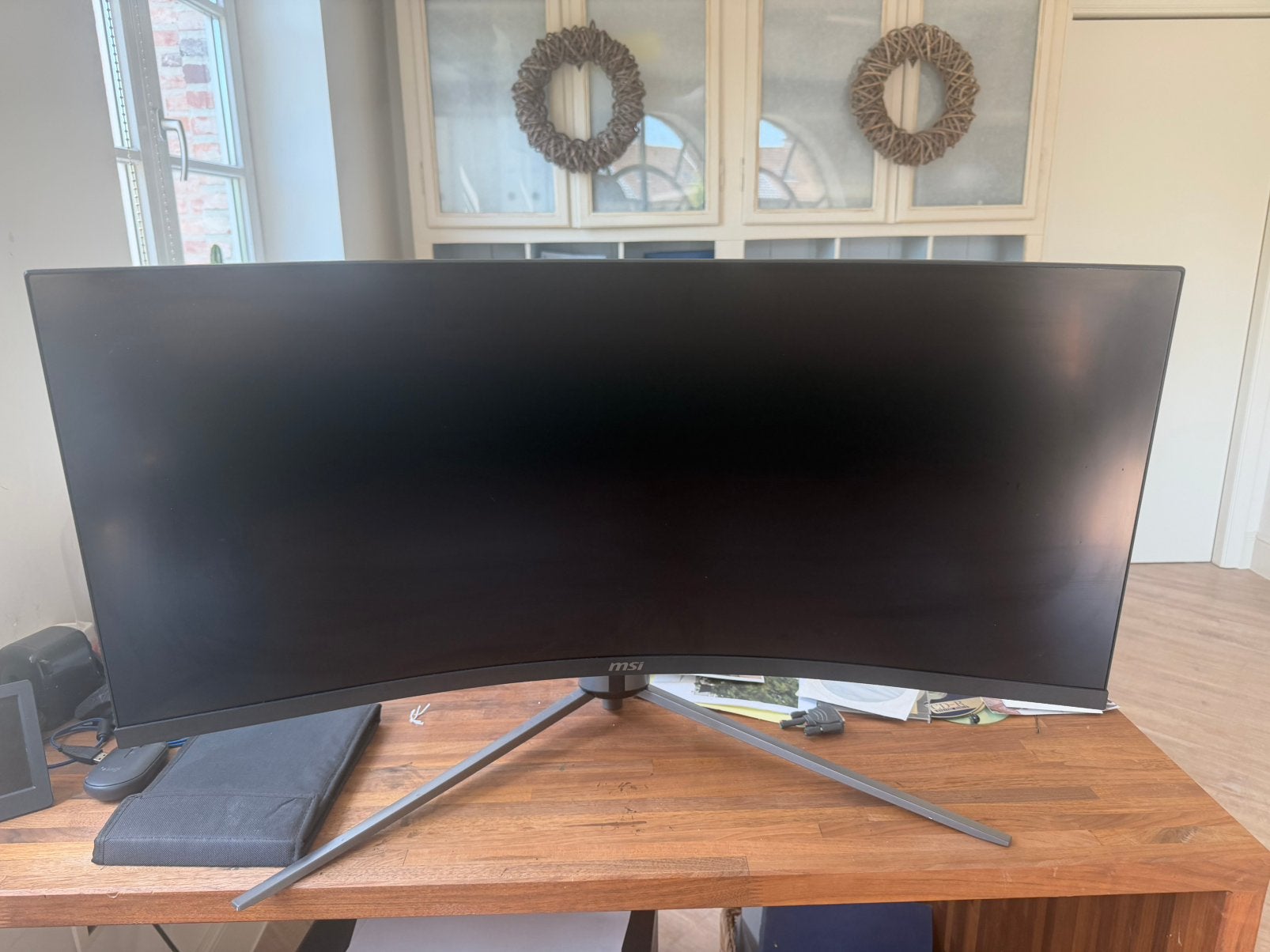 Msi 34 inch gaming monitor, Computers en Software, Ophalen, Zo goed als nieuw, Gaming