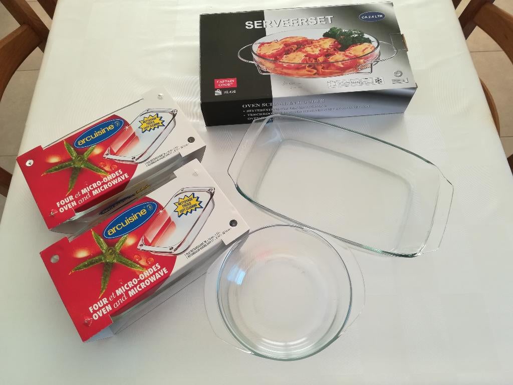 pyrex overschotels, Ophalen, Nieuw, Glas, Overige typen