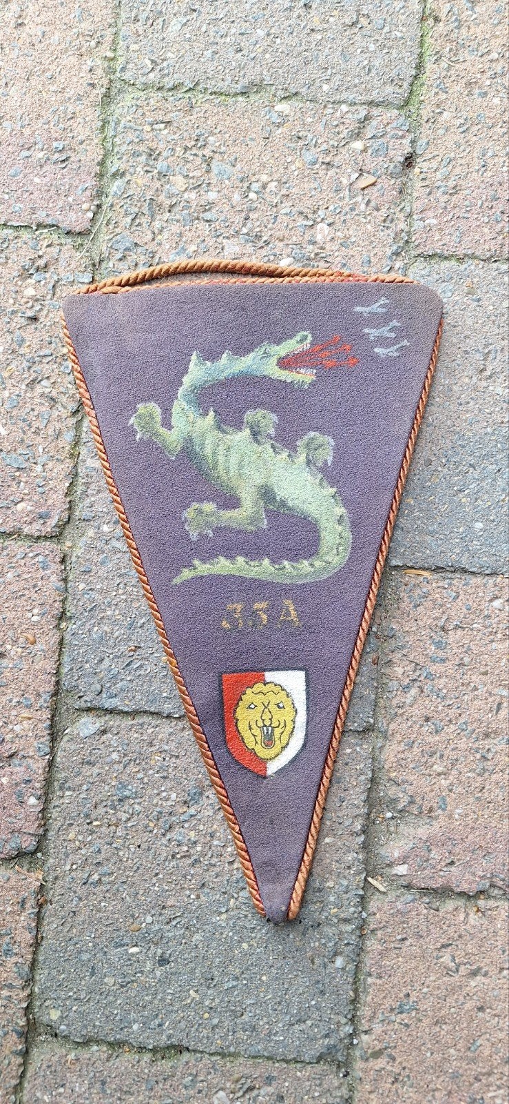 Fanion 1, Enlèvement