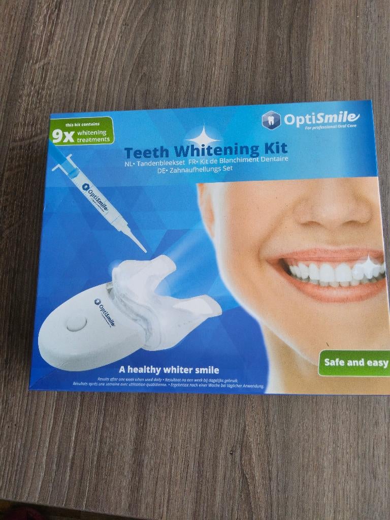 Teeth whitening kit, Handtassen en Accessoires, Uiterlijk | Mondverzorging, Ophalen, Nieuw, Overige typen