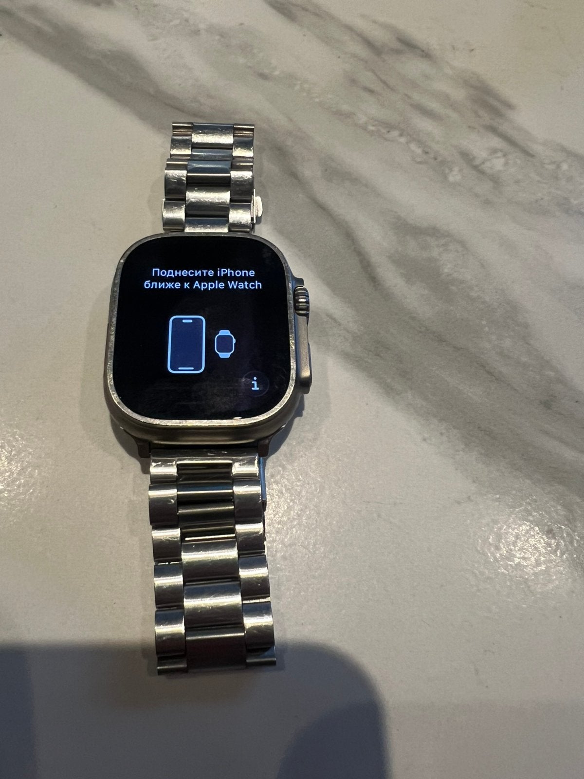 Apple Watch Ultra Titanium, Bijoux, Sacs & Beauté, Étanche, IOS, Enlèvement, Utilisé