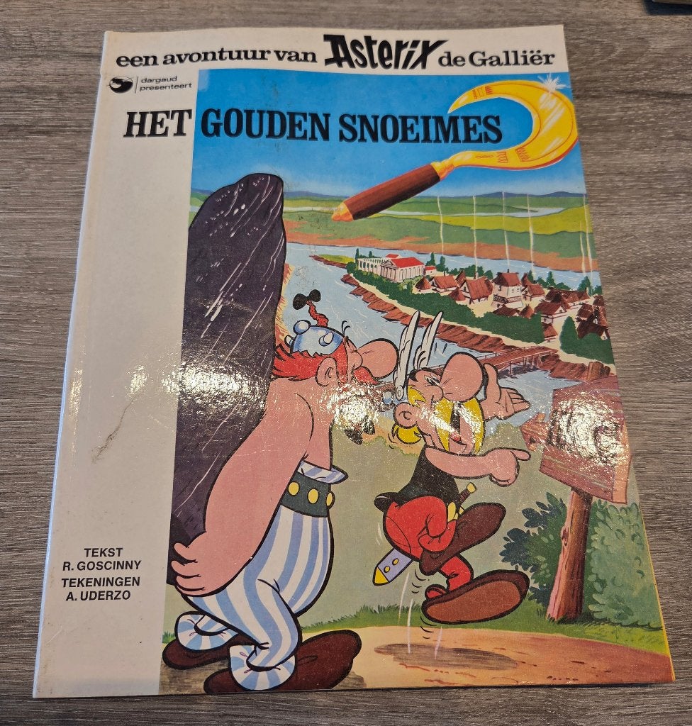 Astérix Gaul nr2-Le couteau elagage doré (Goscinny & Uderzo), Enlèvement ou Envoi, Une BD, Utilisé, Goscinny - Uderzo