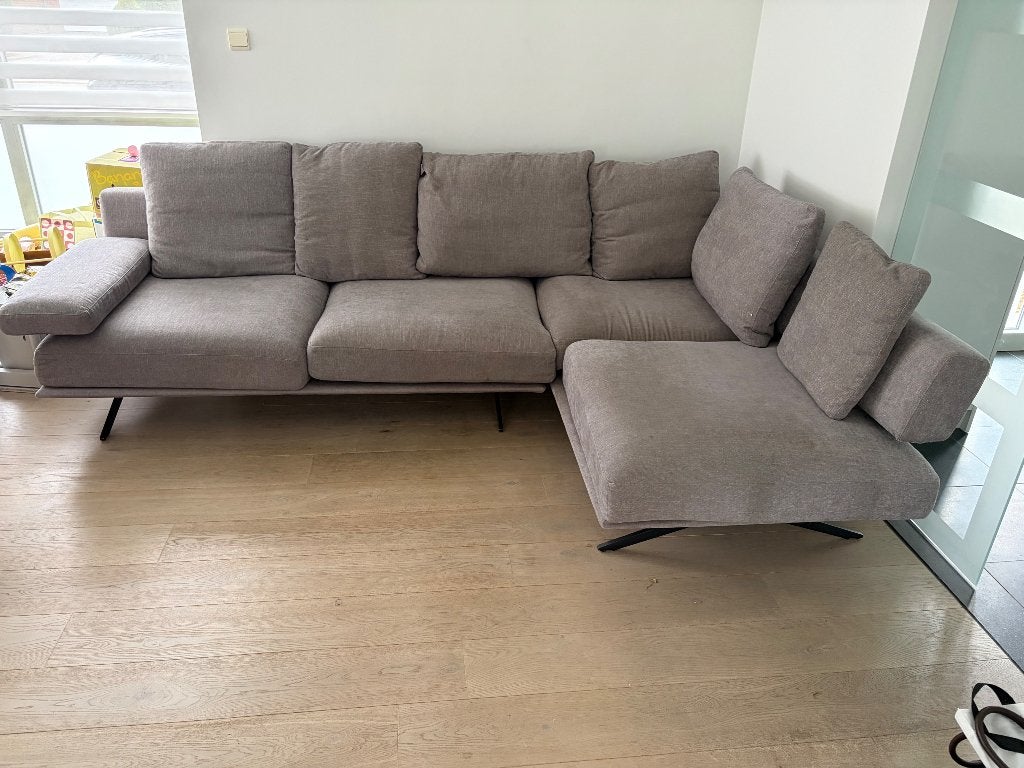 Zetel te koop, Huis en Inrichting, Ophalen, Gebruikt, Stof