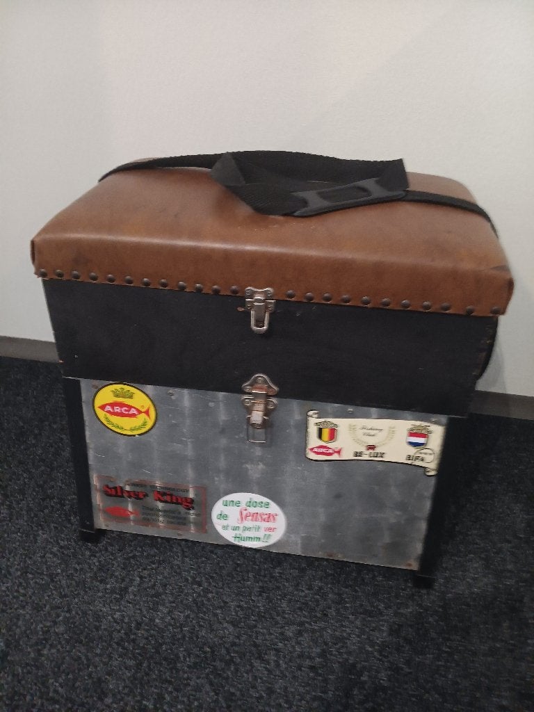 Viskoffer , Visbak , viskist  (zie foto's  !!), Ophalen, Gebruikt, Overige typen