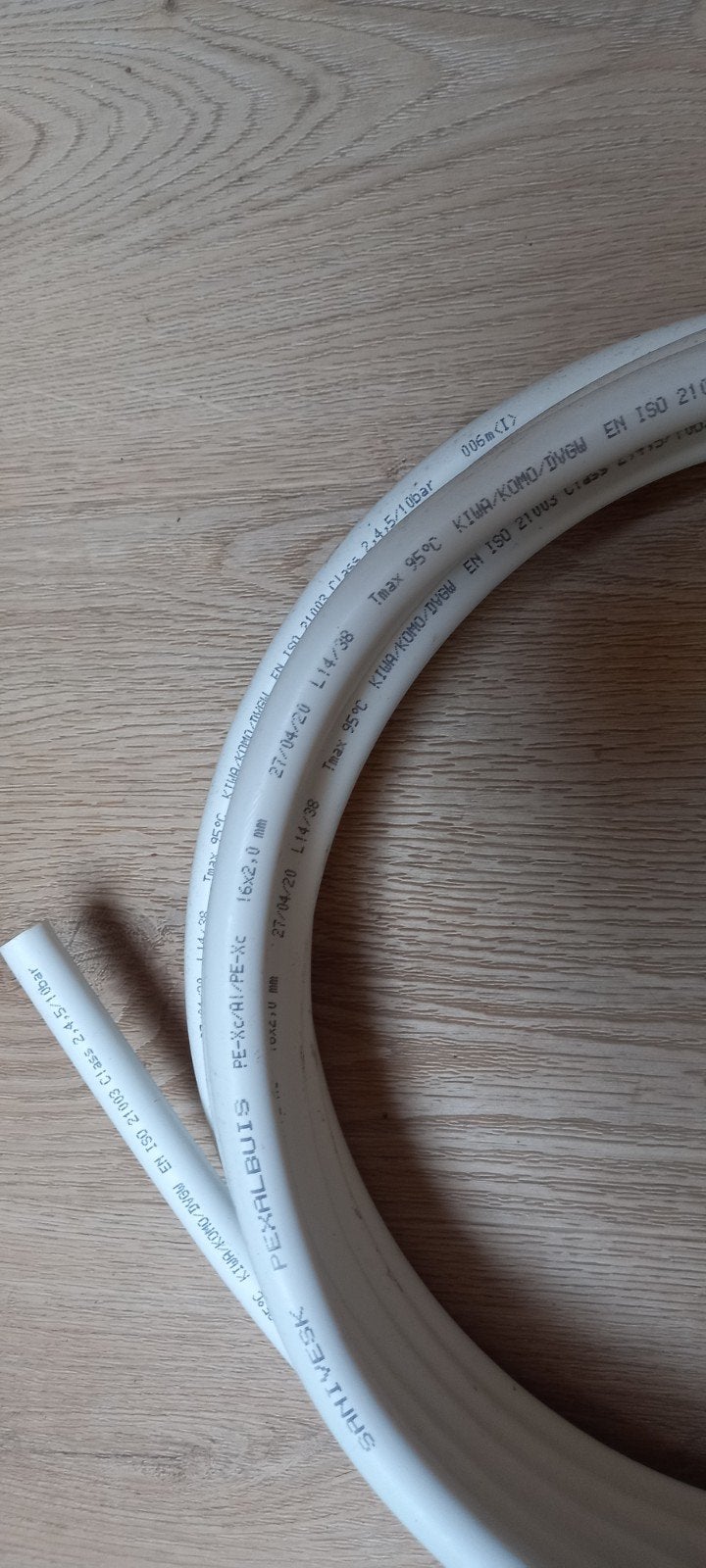 3m waterbuis Sanivesk 16x2mm, Minder dan 20 mm, Ophalen of Verzenden, 2 tot 4 meter, Overige typen