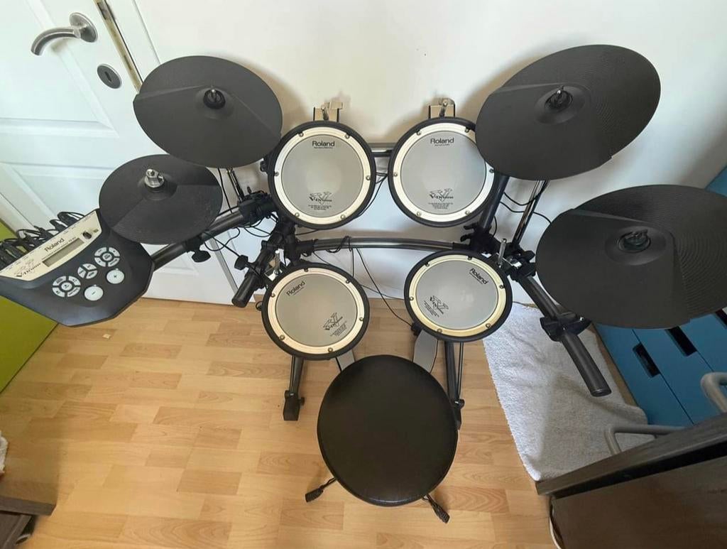 Batterie Roland TD 6V V Drums, Muziek en Instrumenten, Drumstellen en Slagwerk, Ophalen, Zo goed als nieuw, Roland