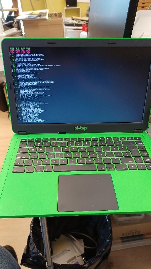 laptop raspberry pi3, Ophalen, Zo goed als nieuw