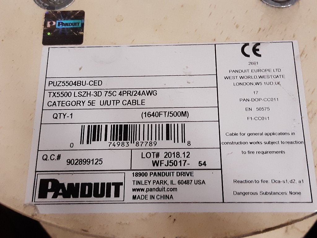 UTP kabel cat 5e, Ophalen, Nieuw, Overige merken, Kabel of Snoer