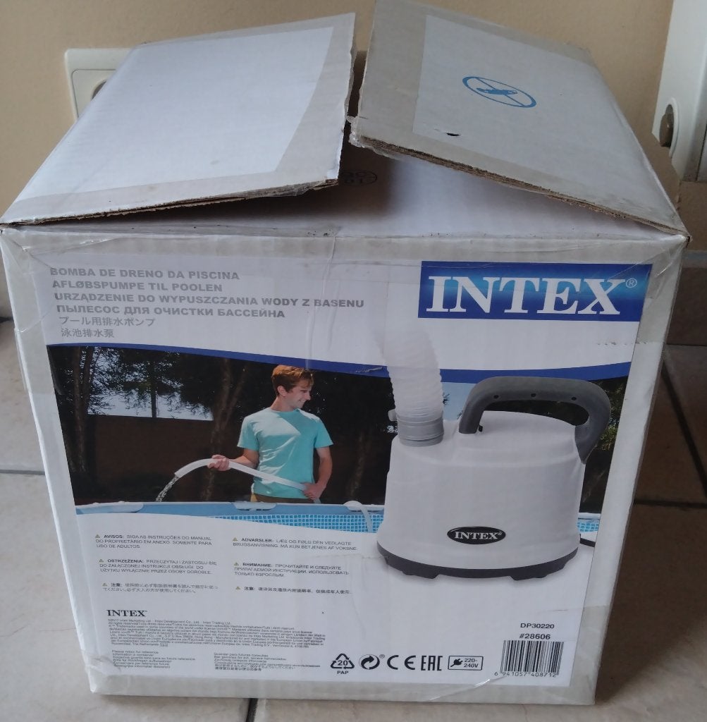 Pompe vide piscine Intex 28606, Jardin & Terrasse, Enlèvement, Utilisé, Pompe