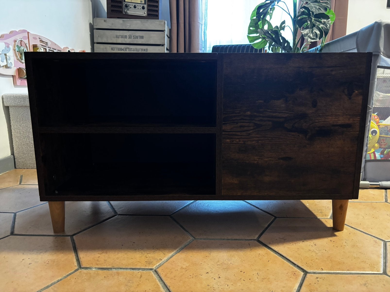 Meuble vinyles, Ophalen, Gebruikt