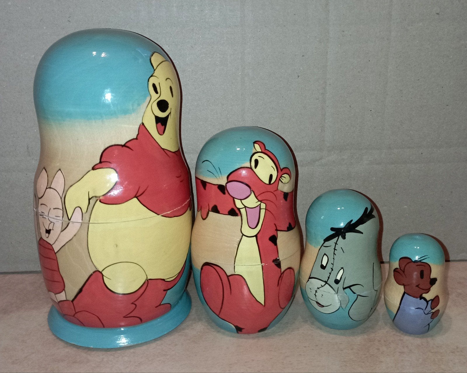 Disney Winnie de Poeh & vrienden - Collectorsitem matroesjka, Collections, Disney, Enlèvement ou Envoi, Winnie l'Ourson ou amis