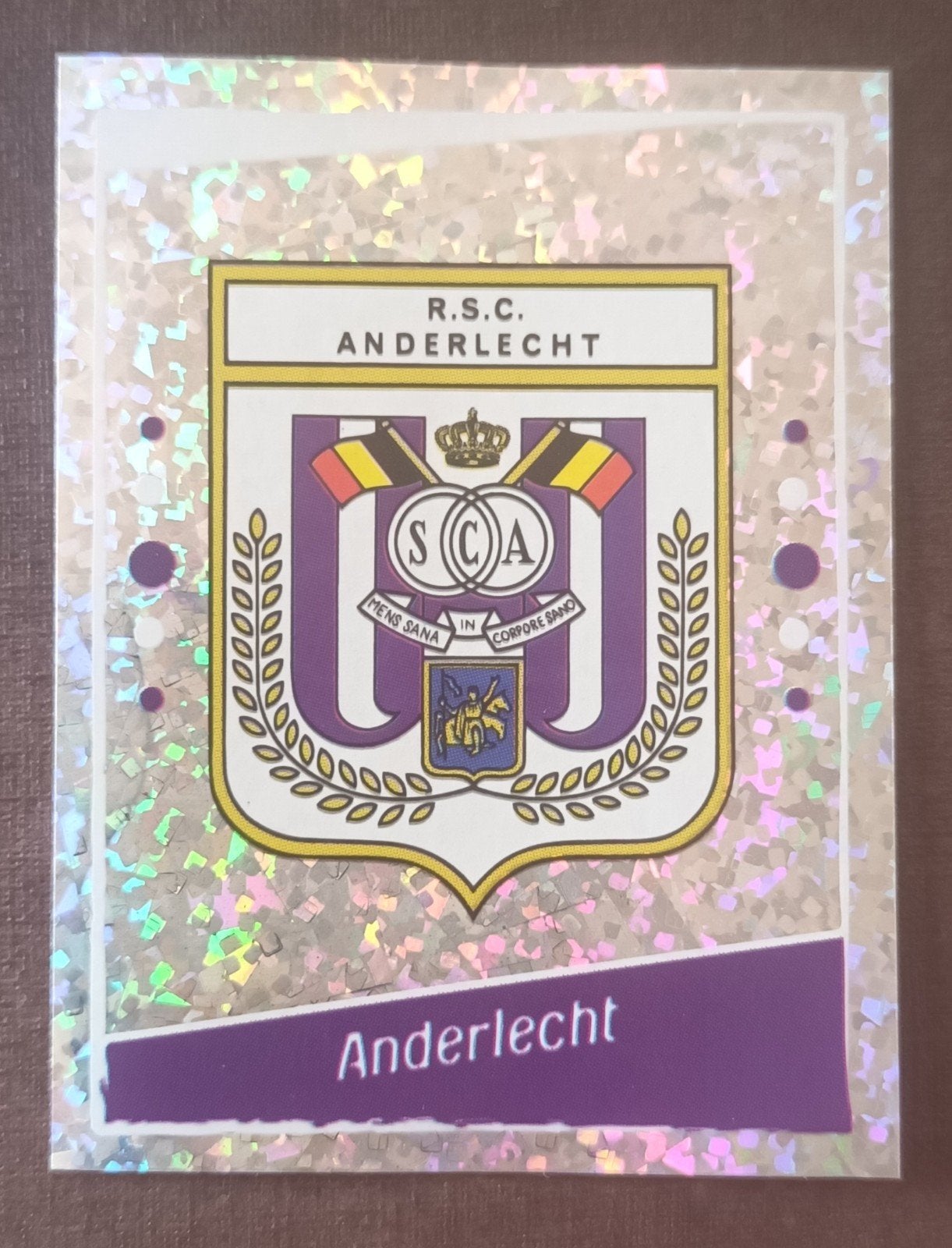 PANINI FOOT 2007 # 455 BADGE ANDERLECHT, Collections, Enlèvement ou Envoi