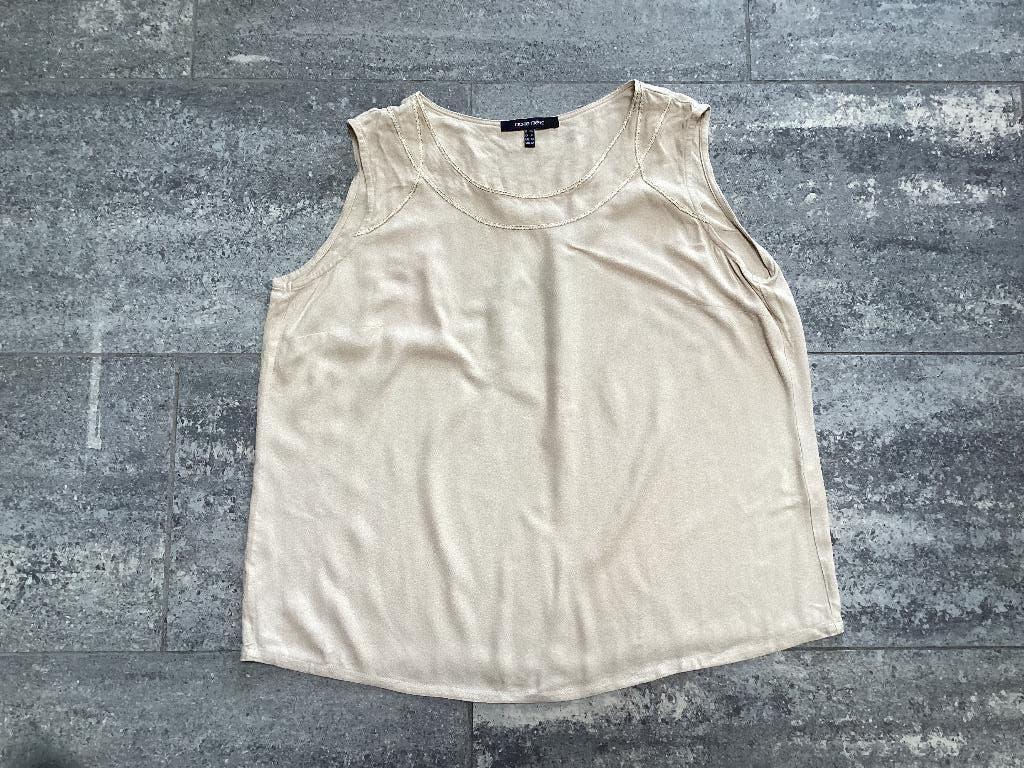 Basic top beige Marie Méro L, Beige, Maat 42/44 (L), Marie Méro, Ophalen of Verzenden