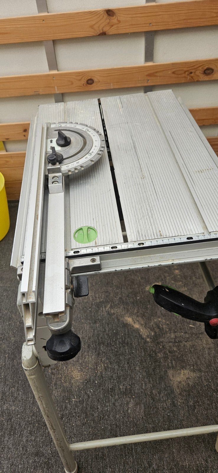 Festool cs50, Ophalen