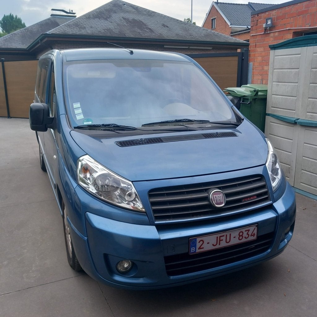 fiat scudo export lichte vracht 6 plaatsen, Voorwielaandrijving, Euro 5, Zwart, 4 cilinders