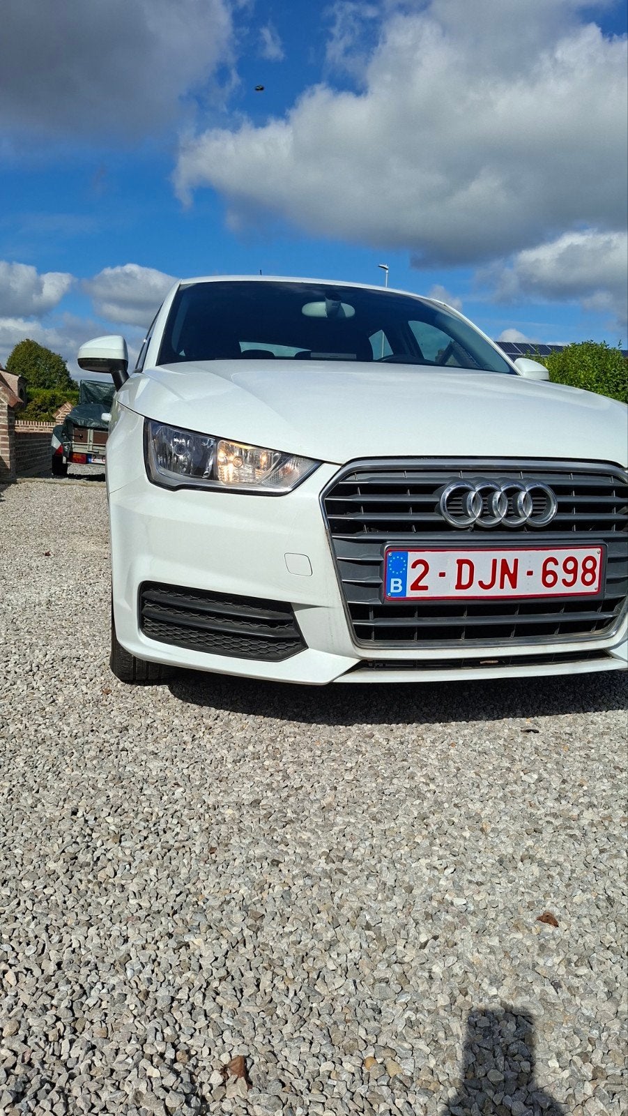Audi A1 Hatchback Sportback, Auto's, Voorwielaandrijving, A1, Wit, Leder