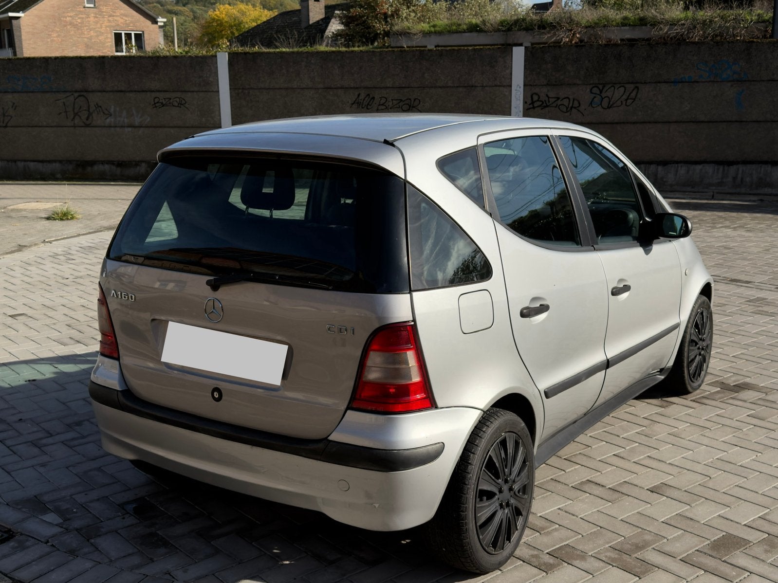 Mercedes A170CDI automaat 167k km airco gekeurd coor verkoop, Auto's, Zwart, 4 cilinders, 5 deurs, Particulier