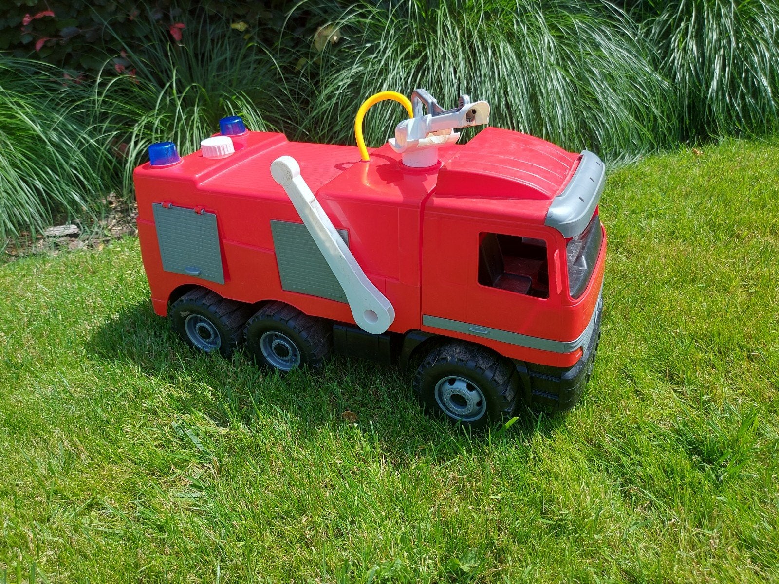 LENA brandweerwagen, Ophalen